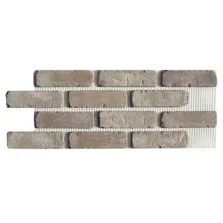 Brickwebb Rushmore Thin Brick Sheets - Flats (Box of 5 Sheets) - 28 in. x 10.5 in. (8.7 sq. ft.) | The Home Depot
