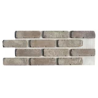 Brickwebb Rushmore Thin Brick Sheets - Flats (Box of 5 Sheets) - 28 in. x 10.5 in. (8.7 sq. ft.) | The Home Depot