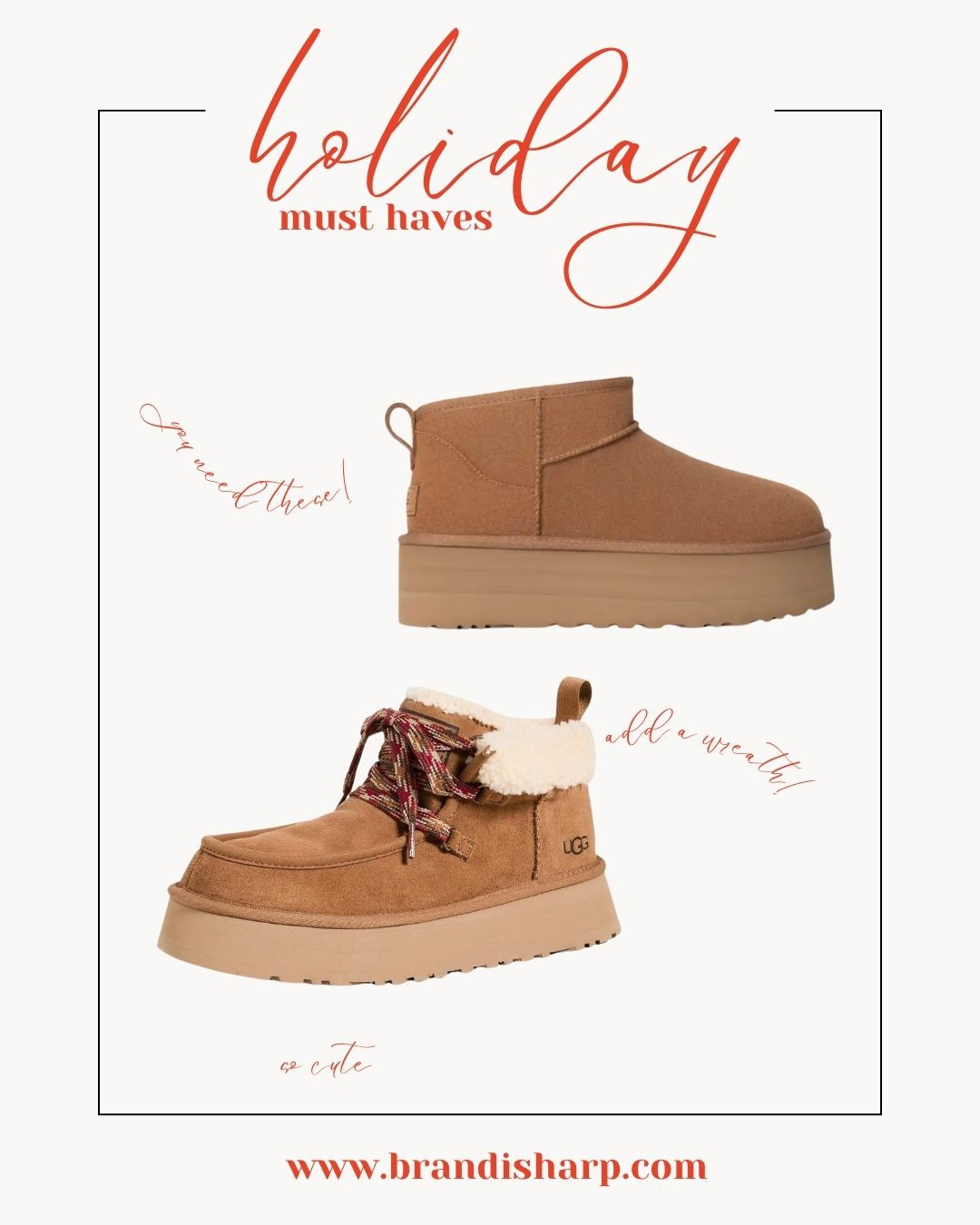 Best present literally in 2024 is the famous ugg! I love the platform its a show stopper and  I also have the ugg sneakers! Such a great gift! 

 

#LTKCyberWeek #LTKHoliday #LTKGiftGuide