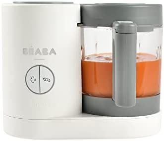 BEABA Babycook Neo, Glass Baby Food Maker, Glass Baby Food Processor, 4 in 1 Baby Food Steamer, G... | Amazon (US)