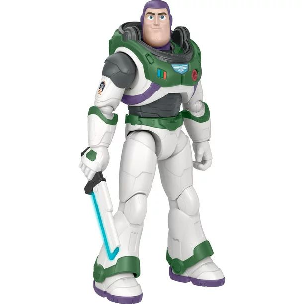 Disney and Pixar Lightyear Toys, Large Buzz Lightyear Figure, Lights & Sounds Laser Blade - Walma... | Walmart (US)