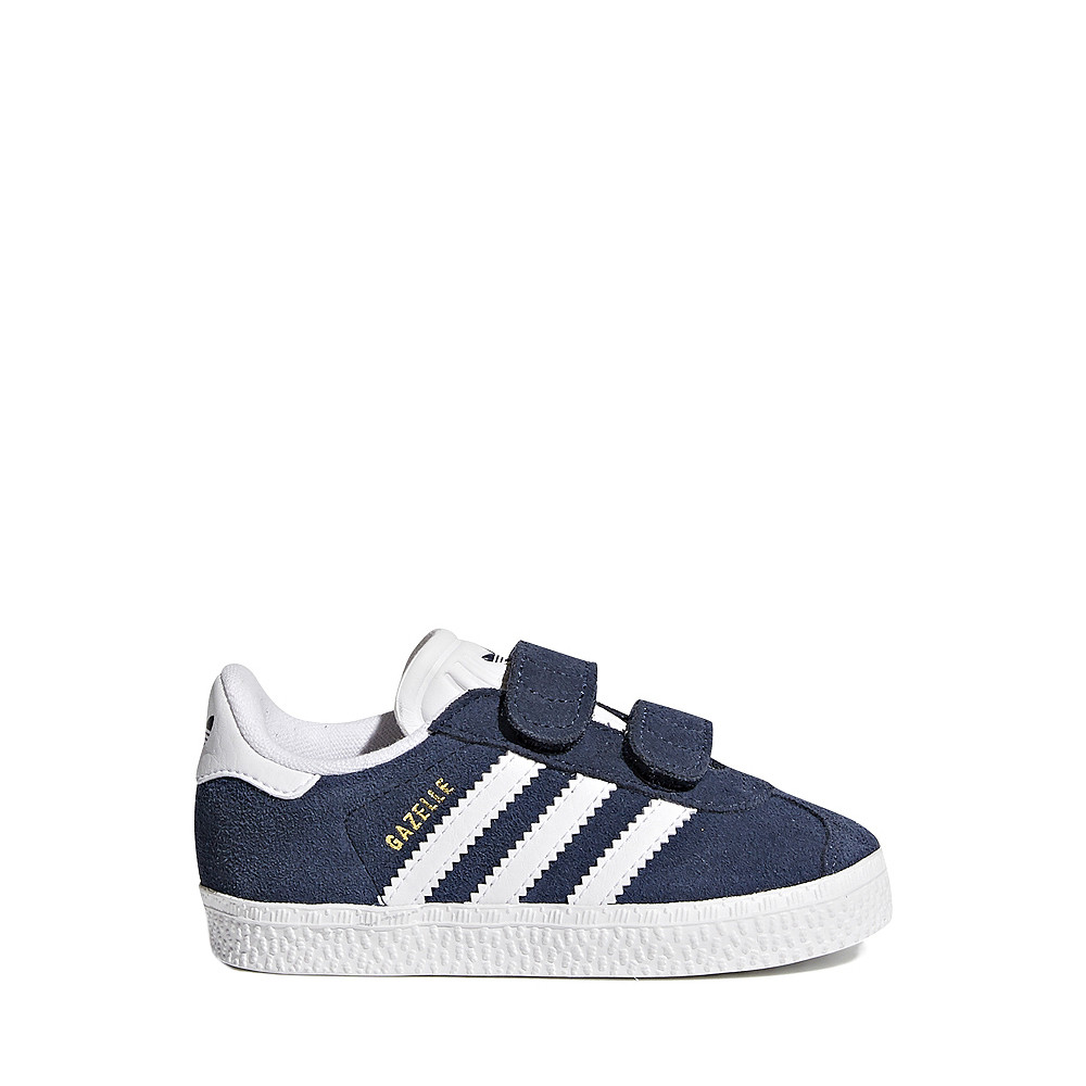 adidas Gazelle Athletic Shoe - Baby / Toddler - Collegiate Navy / Cloud White | Journeys