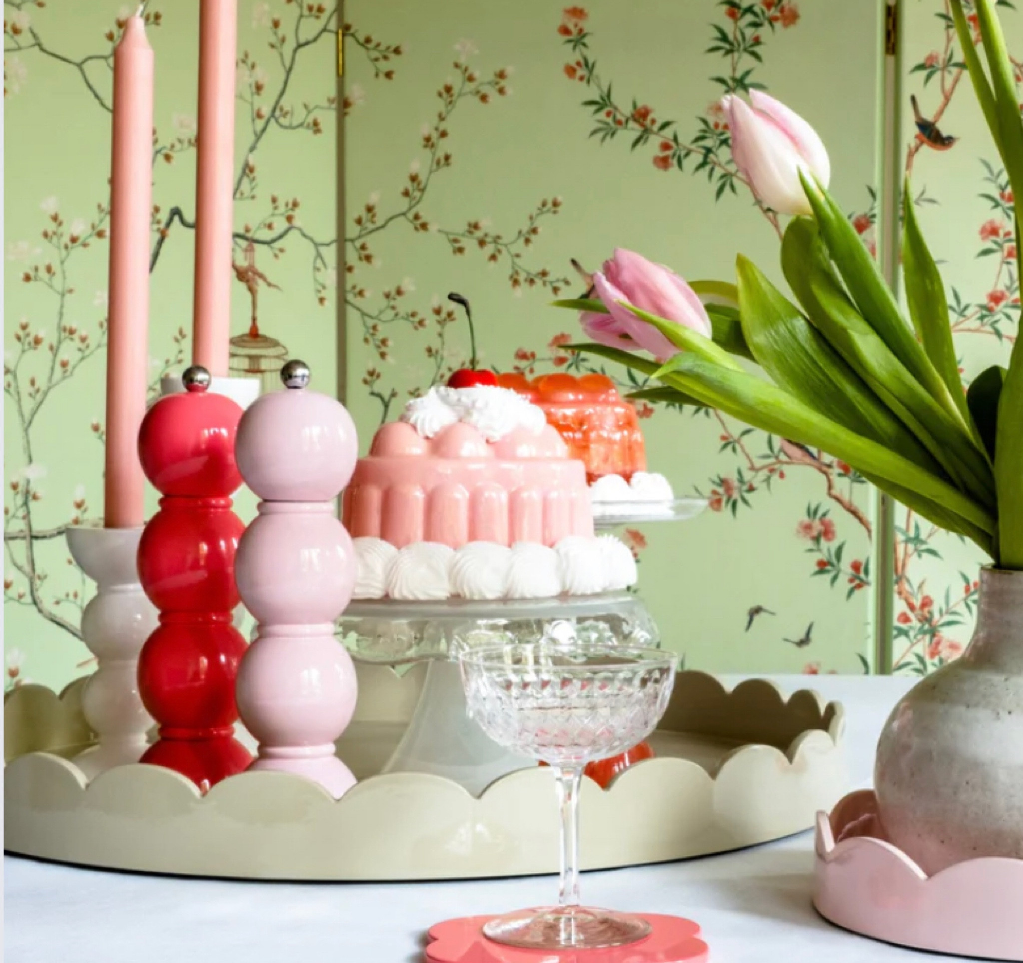 WATERMELON PINK BOBBIN SALT OR PEPPER MILL GRINDER

#LTKHoliday #LTKSeasonal #LTKGiftGuide