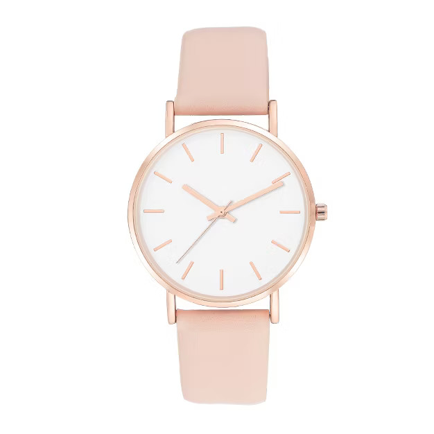 Women's Strap Watch - A New Day™ White | Target