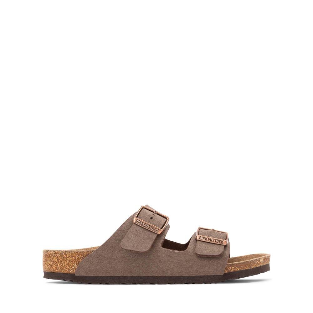 Birkenstock Arizona Slide Sandal - Little Kid - Mocha | Journeys