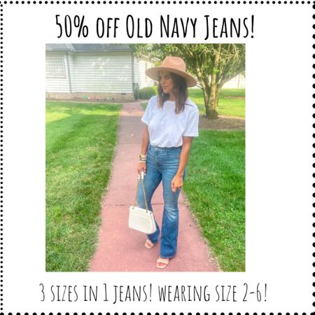 50% off Old Navy jeans! 

#LTKstyletip #LTKsalealert #LTKunder50