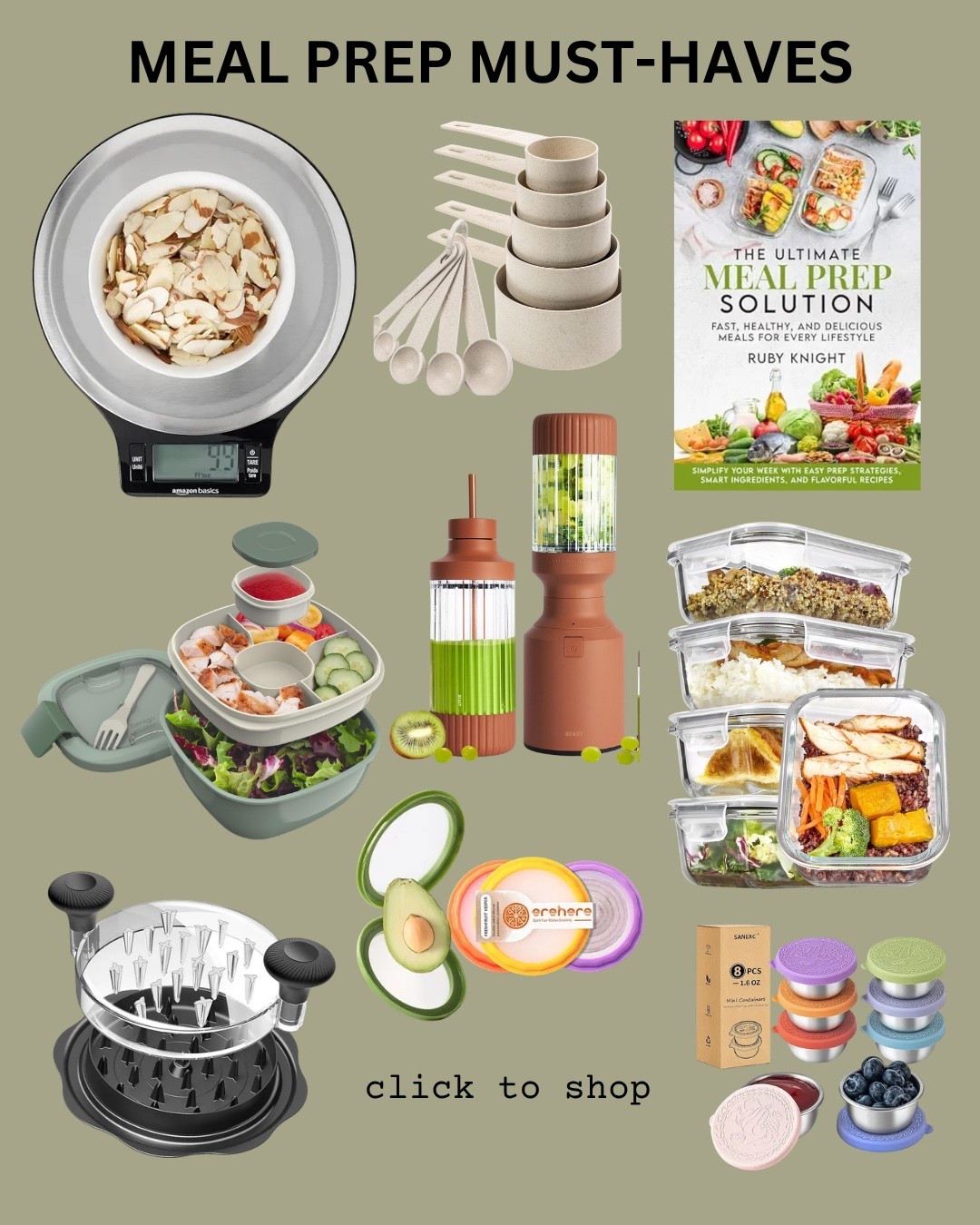 Meal prep is so much easier with the right Amazon finds. These are the kitchen essentials that help keep everything organized, fresh, and ready for the week. 🤍

Amazon finds, meal prep, kitchen organization, food storage, healthy habits, everyday essentials

#LTKdayinmylife #LTKfoodie #LTKHome