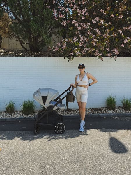 getting in my postpartum walks and loving these pieces from kindred bravely 