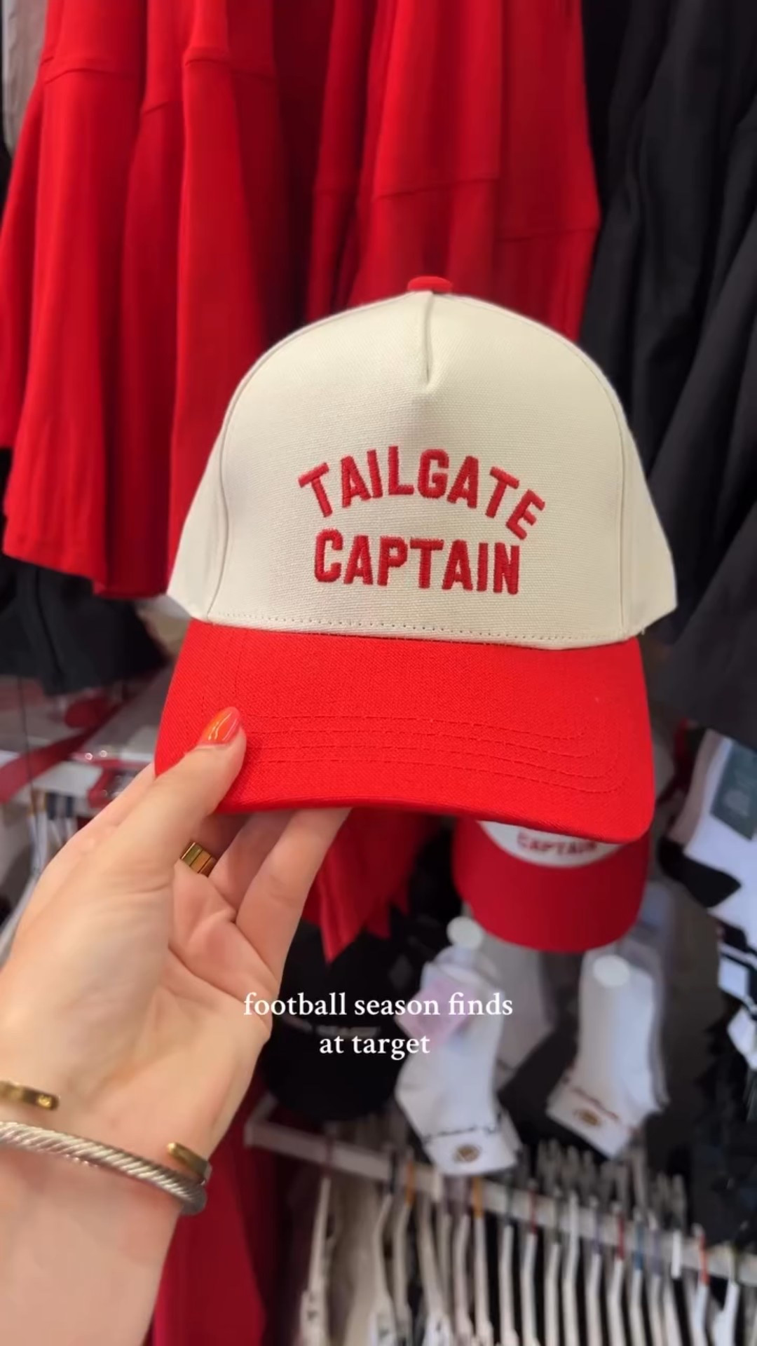 run to @target for the cutest game day accessories!!!! #gameday #footballseason #target #targetfinds #sandiegocontentcreator #football #nfl