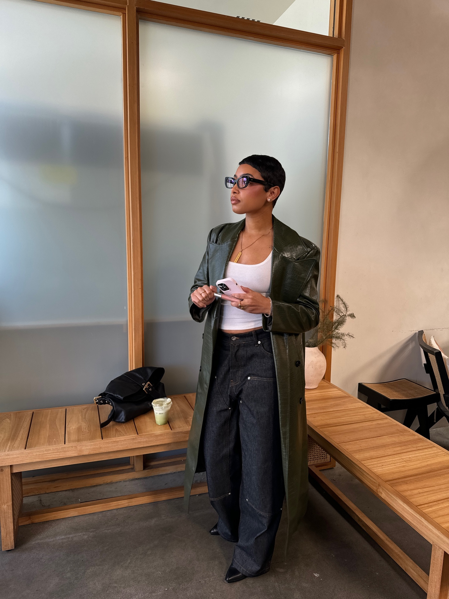 Casual little coffee date fit ☕️ my coat is by Ronny Kobo but I linked a very similar option from asos that’s currently on sale! 

#LTKFindsUnder100 #LTKSeasonal #LTKStyleTip