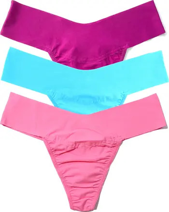 Breathe Assorted 3-Pack V-Cut Thongs | Nordstrom