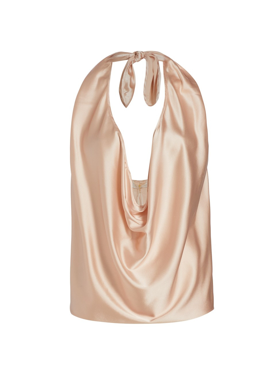Women's Harriet Convertible Stretch-Silk Top - Blush - Size Large | Saks Fifth Avenue
