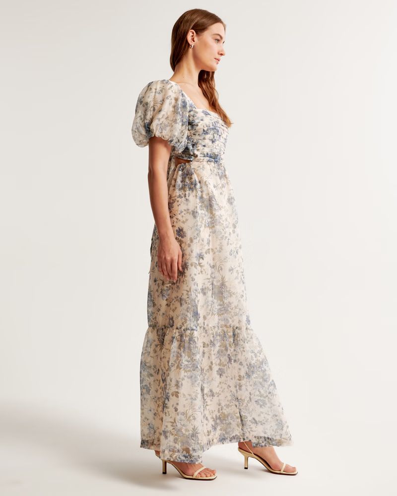 Women's Emerson Drama Bow-Back Gown | Women's The A&F Wedding Shop | Abercrombie.com | Abercrombie & Fitch (US)