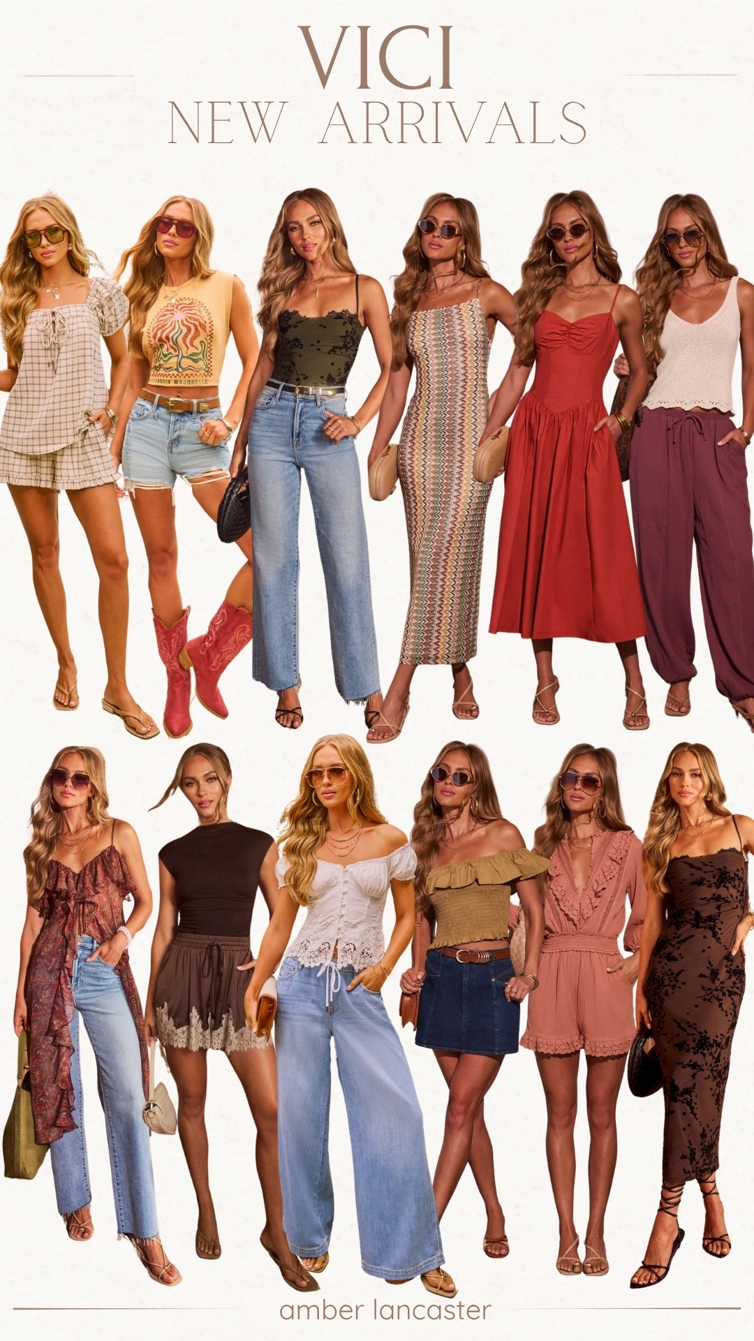 Vici New Arrivals! Use code AMBERSAVE40 for 40% off! ✨🤎 |
vici, vici collection, vici new arrivals, vici new drop, vici haul, vici code, vici dress, vici dresses, new arrivals, vici sale, vici endless summer drop, vici outfits, summer dresses, summer outfits, lace shirt, lace shirt outfit, bodysuit, two piece set, matching set, lace shorts, off the shoulder tops, romper.

#LTKSaleAlert #LTKSeasonal #LTKootd