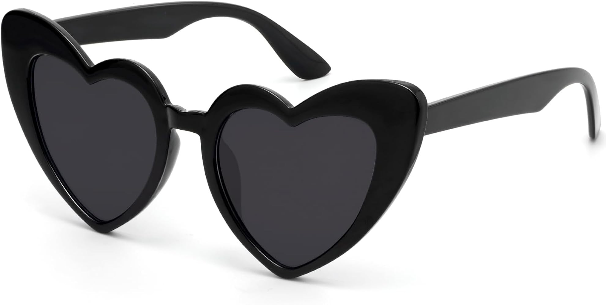 Heart Sunglasses for Women Trendy Cat Eye Love Shaped Sunglasses Vintage Lovely Retro Cute Sun Gl... | Amazon (US)