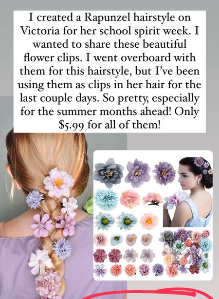 Beautiful flower clips!! 🌹🌸💐🌺 Only $5.99 for 21 of them!!!!!!

#LTKStyleTip #LTKBeauty