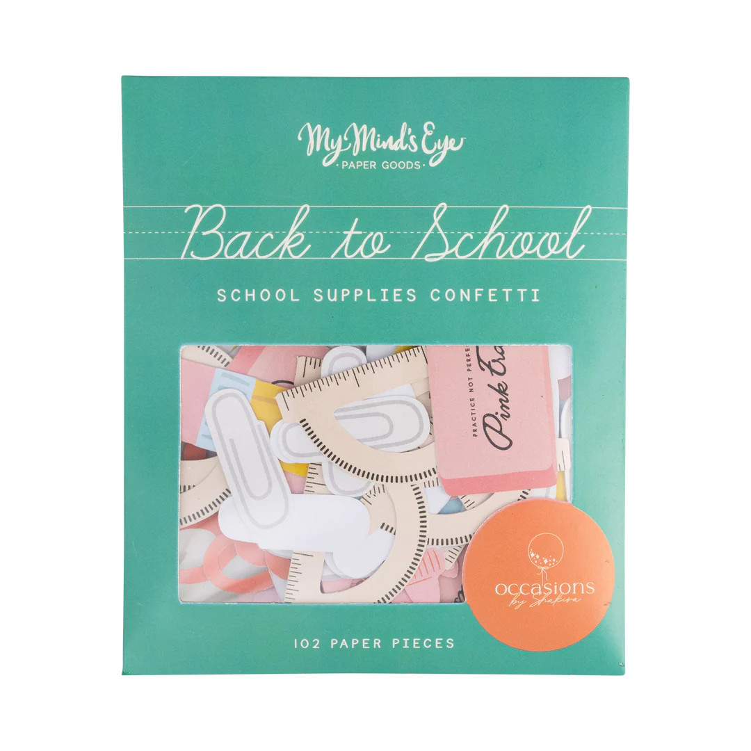 Occasions School Table Scatter Confetti | My Mind's Eye