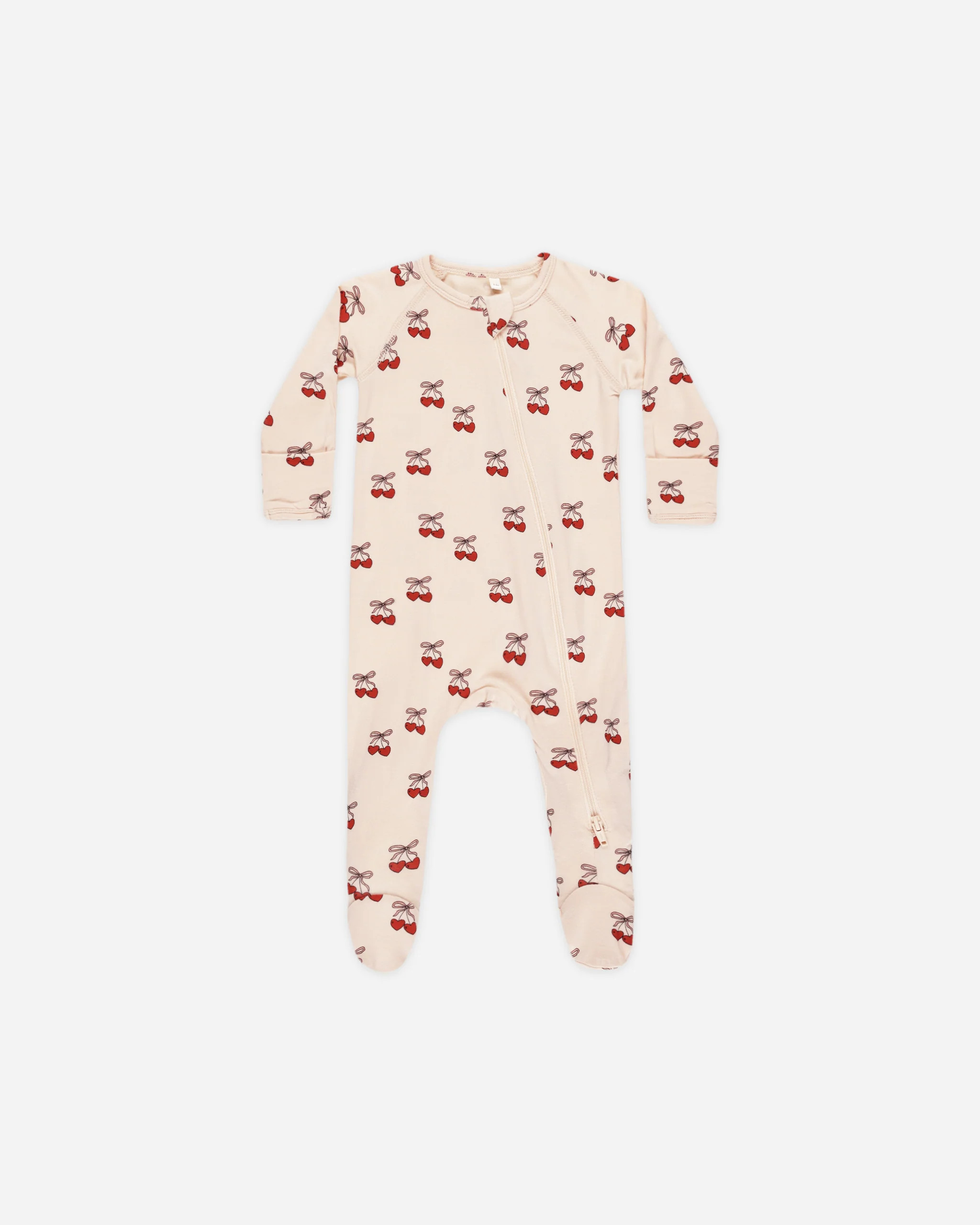 Bamboo Zip Footie || Mon Amour | Rylee + Cru