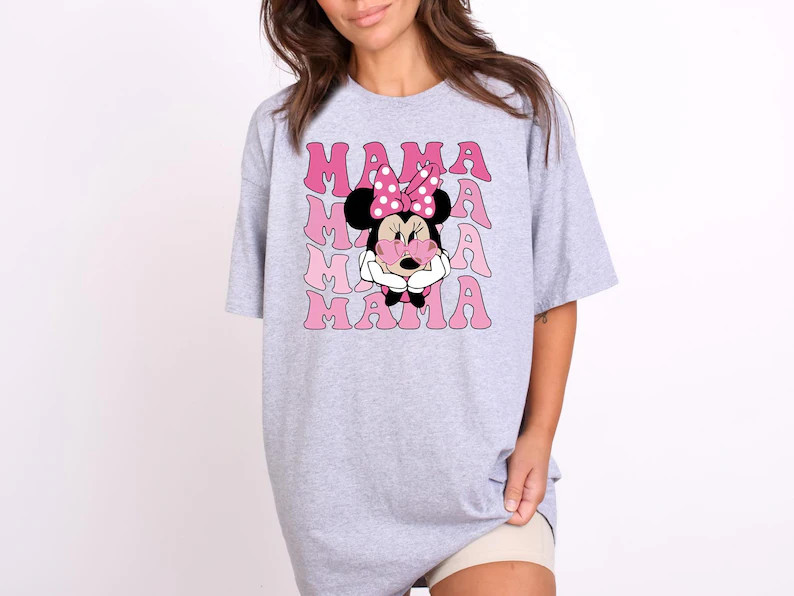 Disney Shirt Matching Mama Mini Shirt Mother Daughter Shirts Minnie Mouse Matching Disney Mom Dau... | Etsy (US)