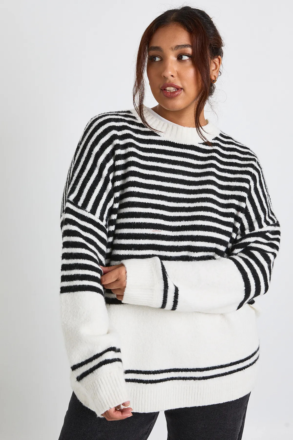 Plus Soft Knit Oversized Jumper | Boohoo.com (UK & IE)