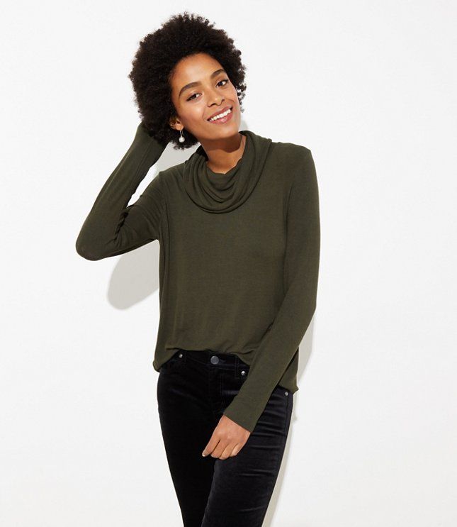 Cowl Neck Tunic | LOFT | LOFT