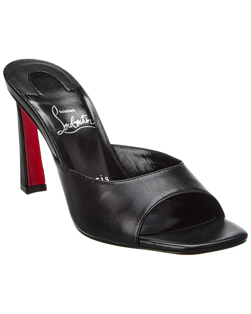 Christian Louboutin Condora 85 Leather Mule | Shop Simon