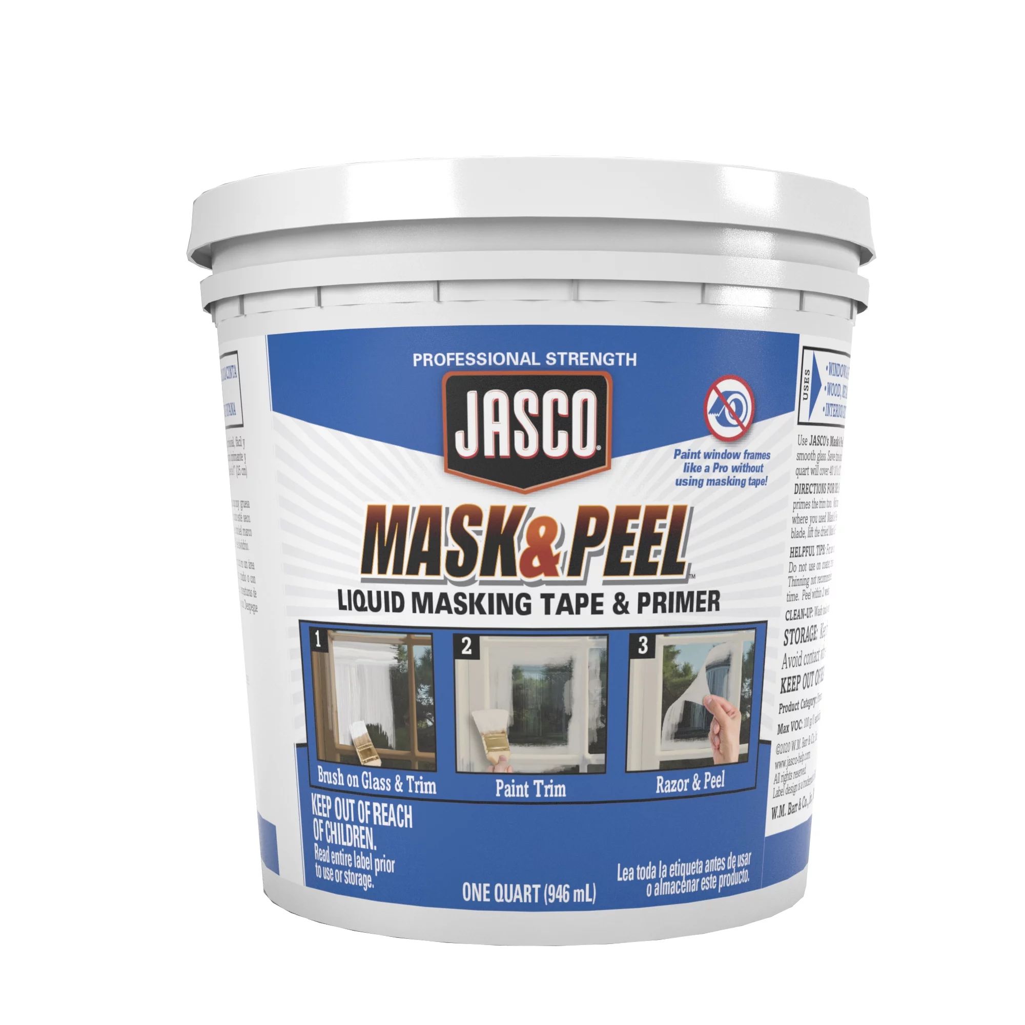 Jasco® Liquid Mask & Peel, 1 Quart, White | Walmart (US)