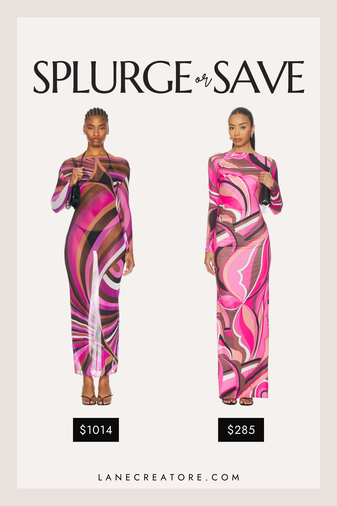 Emilio Pucci Dress Dupe. Splurge or save? 💫
.
.
.
Tags:
Emilio Pucci dupe. Emilio Pucci dress dupe. Emilio Pucci inspired dress. Emilio Pucci Sheer Dress Dupe. Emilio Pucci Mesh Dress Dupe. Sheer Dress Dupe. Mesh Dress Dupe. Look for less. Designer dress dupe. Luxury dress dupe. Designer look for less. Emilio Pucci Style Dupe. pucci coverup dupe. pucci pink dress dupe. pucci swimsuit dupe. 

 

#LTKootd #LTKTravel