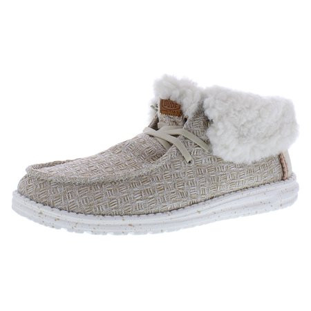 Hey Dude Wendy Fold Stitch Cozy Mens Shoes Size 7 Color: Tan | Walmart (US)