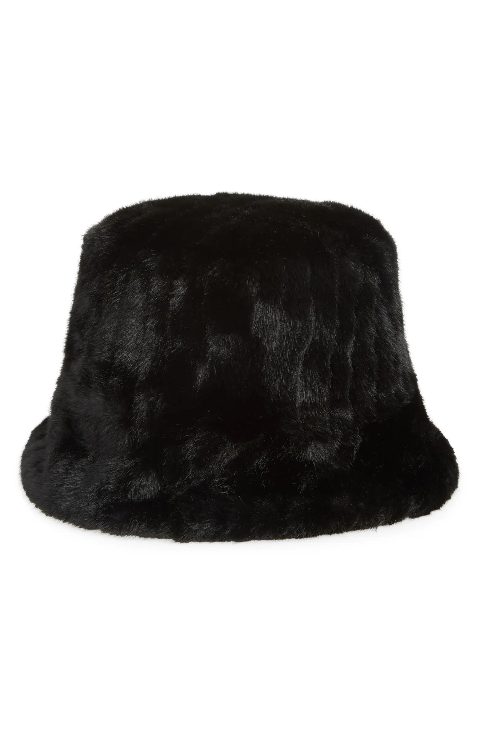 La Fiorentina Faux Fur Bucket Hat | Nordstrom | Nordstrom