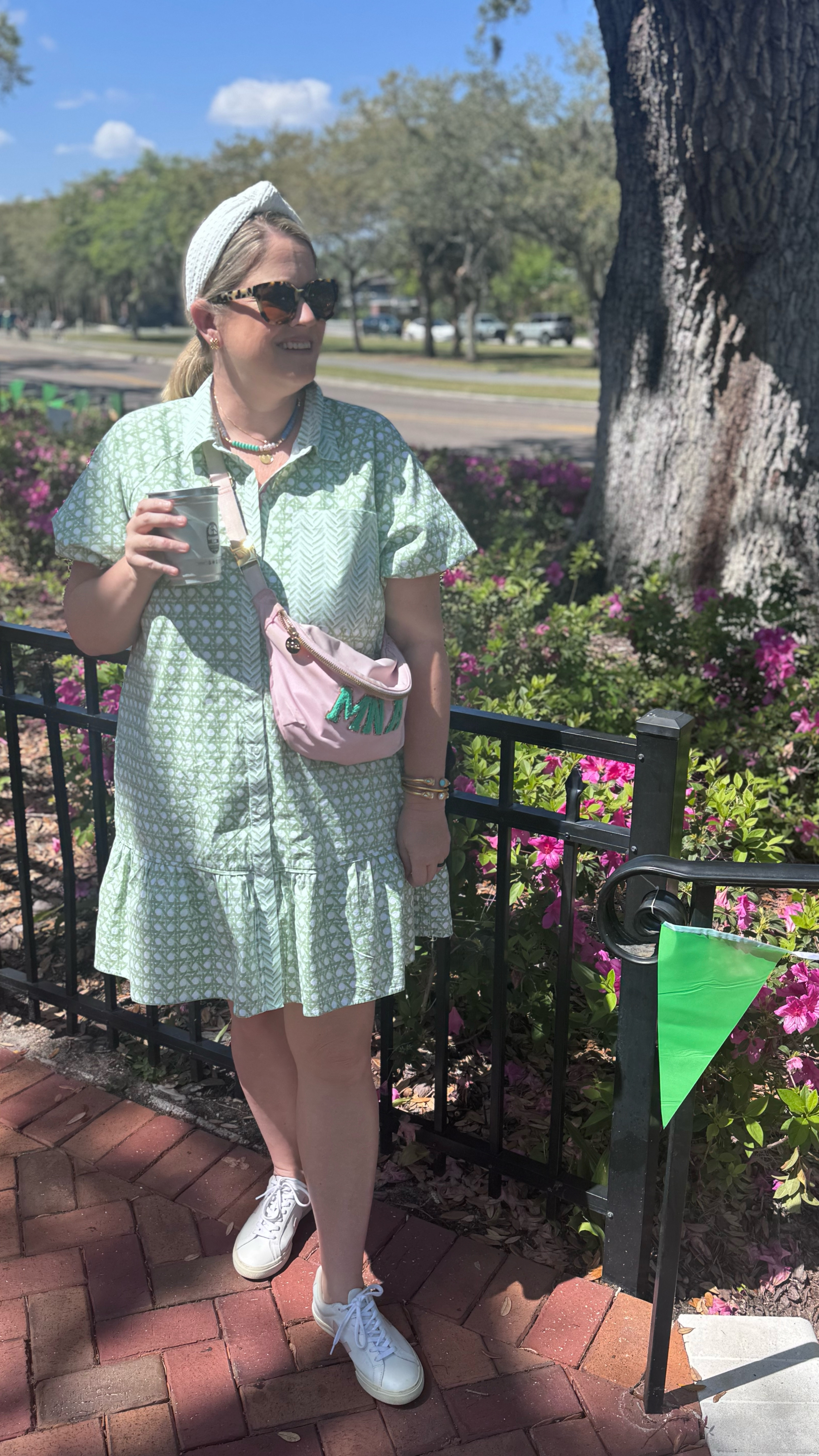 My favorite under $40 Spring dress styled casually with sneakers. Sure to be worn time and time again! 

#belk #stoneyclover #springdress #greendress

#LTKFindsUnder50 #LTKSpringSale #LTKSaleAlert