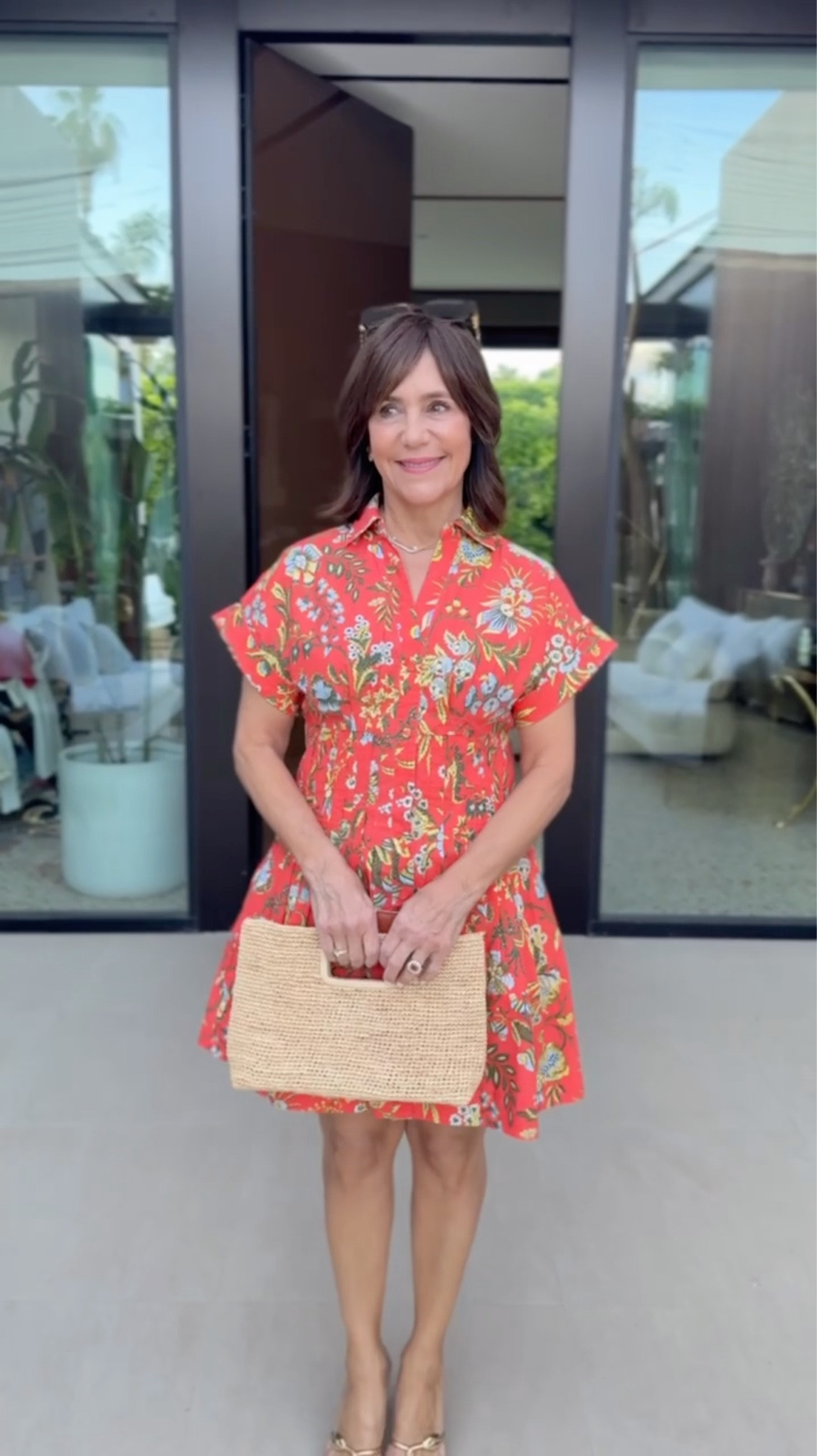 The perfect dress for summer and vacations! 🌸✨ I brought this on my recent trip to Palm Beach. Fit runs true to size 

#LTKTravel #LTKOver40 #LTKSeasonal