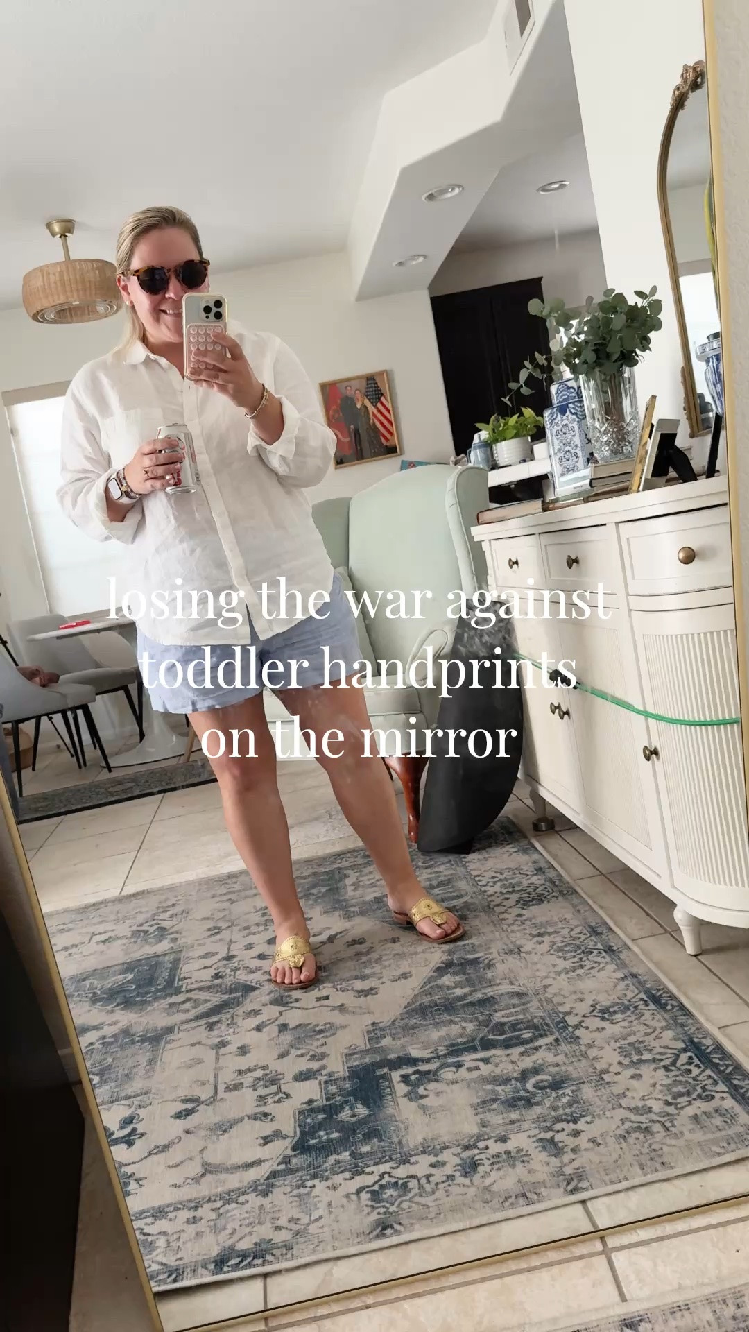 Yesterday’s outfit for daycare dropoff and pickup 

J.Crew, linen shirt, linen shorts, tropez shorts, Jack Rogers

#LTKmomlife