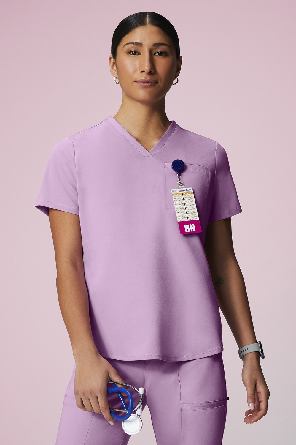 Vital 1-Pocket Scrub Top | Fabletics - North America