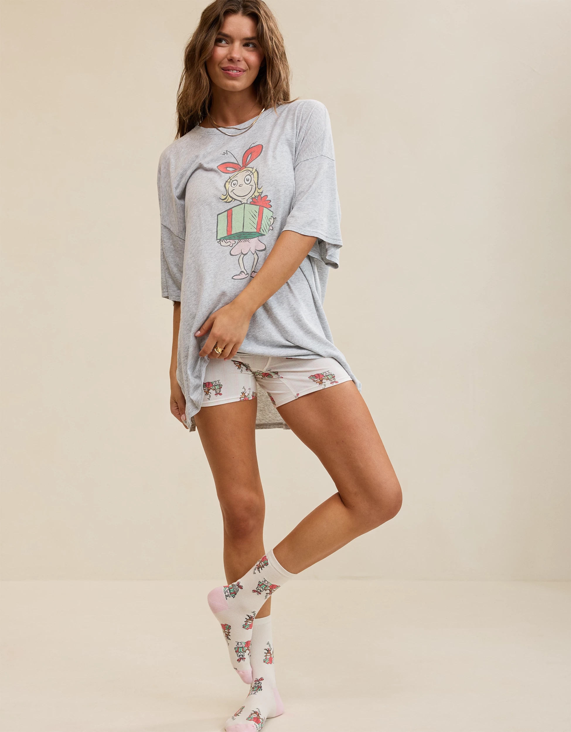 Aerie Sleep Happens Night Tee | Aerie