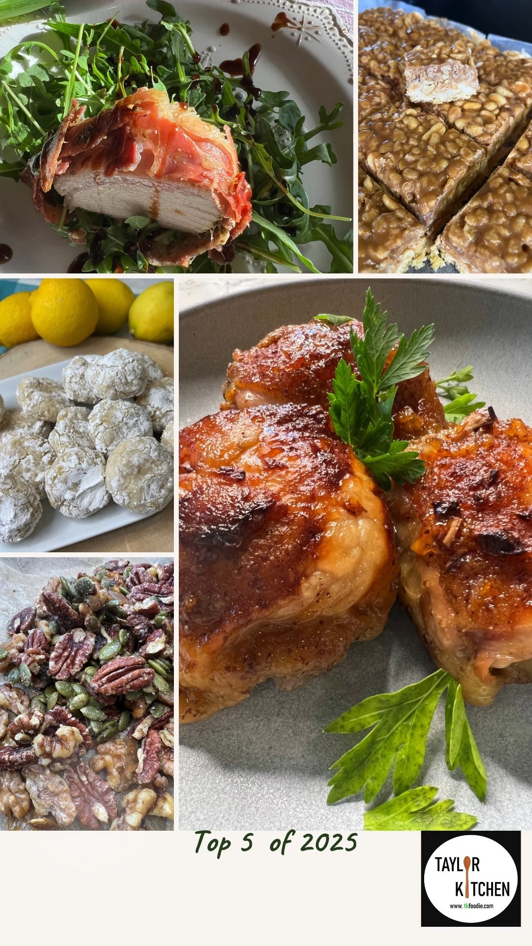 The clicks are tallied and we have the top 5 recipes of 2025!🎉. These are the most searched recipes over this past year on TKFoodie.com from easy maple roasted nuts & seeds. (a perfect snack) to my mom‘s fabulous version of payday bars and the clear winner… Drumroll please… Is weeknight wonder Orange marmalade chicken. 
Just go to the homepage of tkfoodie.com where I have compiled them all.

All the things to get these recipes started in your own kitchen are here on my LTK😍

#LTKSaleAlert #LTKFindsUnder50 #LTKFindsUnder100