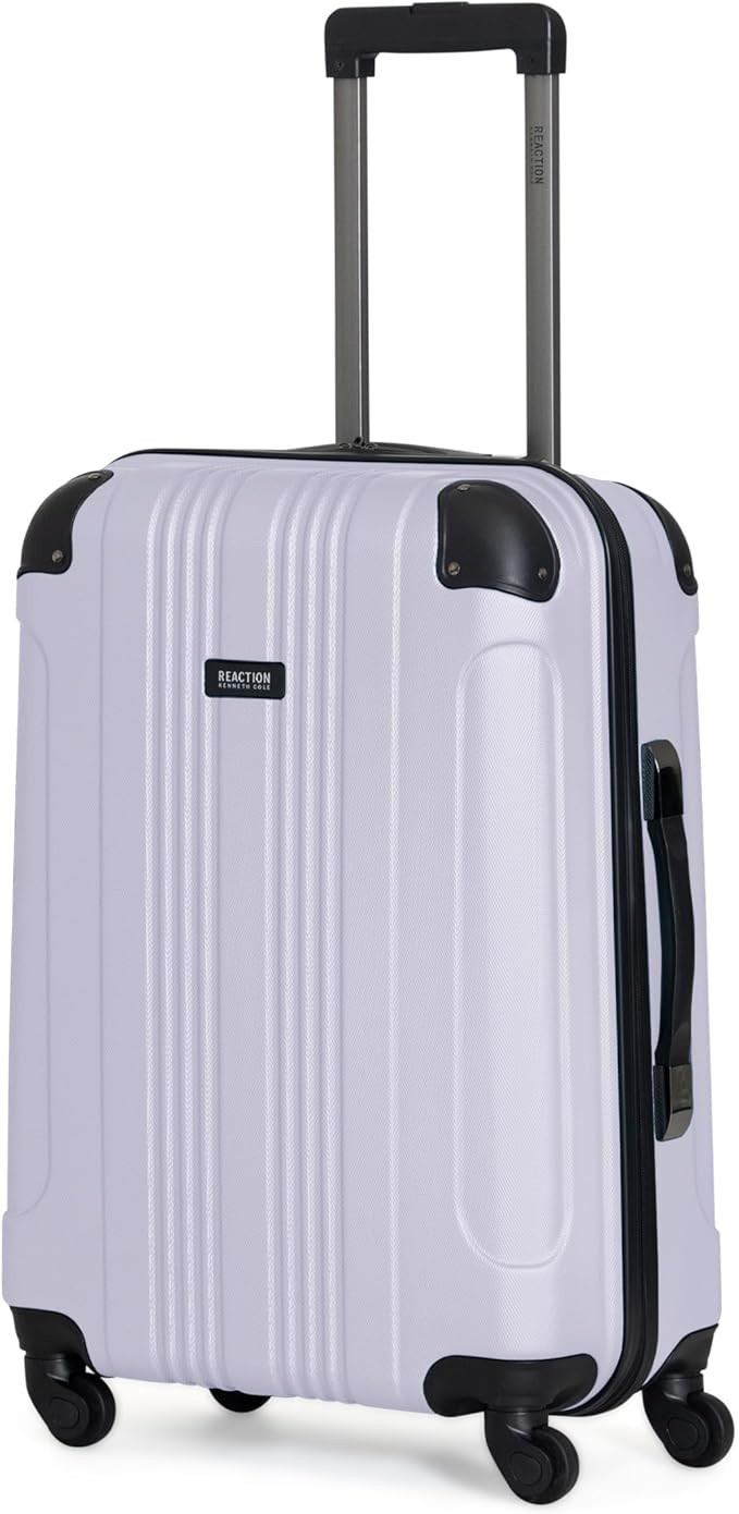 Kenneth Cole REACTION Hardside Luggade with Spinner Wheels, Lavender, 20-Inch Carry On | Amazon (US)