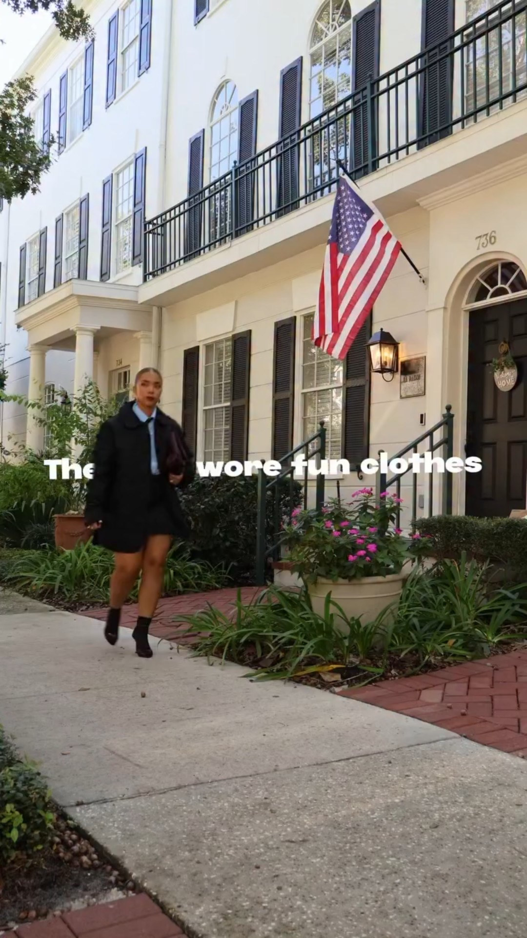 Reminder: it’s okay to have fun with your outfits ❤️

Would you wear this outfit or what’s one piece in your closet other people hate but you love 🧐 let me know in the comments 🫶🏽👇🏽

Skirt and jacket from @tanner.fletcher 
Shirt @citizensofhumanity 
Tie @zara 

#fashionreelstylereel #OOTDInspo #stylereel #fashioncreator #OutfitIdeas #styleover40 #fashiontalk #styleedit #outfitoftheday #outfitinspo #outfitinspiration #ootd #ootdfashion