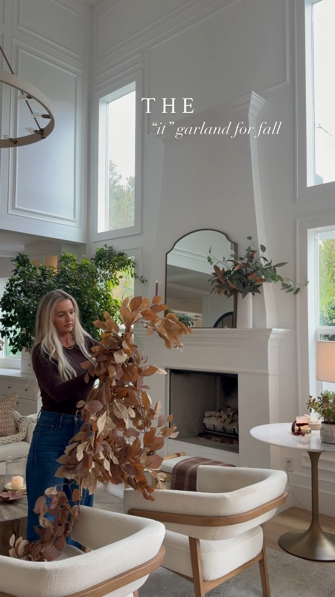 #ad Comment GARLAND for the link…

I’m telling you guys, THIS is the garland of the season, and at a price that’s hard to beat. It’s SO full, drapes beautifully & took basically no effort to make look stunning. I used two here because I wanted it extra full, but I honestly could’ve easily gotten away with just ONE, as you’ll see in the reel.

It does come with little orange berries, but I simply pulled mine off, I wanted the overall look to feel a little more seamless + cohesive. The colors are SO pretty in person, a soft mix of muted rust, warm earthy tones + just a subtle touch of mauve.

I hung mine with just two Command hooks & may layer in some twinkle lights as we get further into the season, but I just love how this came together!

@wayfair #wayfair #WayfairPartner

#LTKHome #LTKSaleAlert #LTKSeasonal