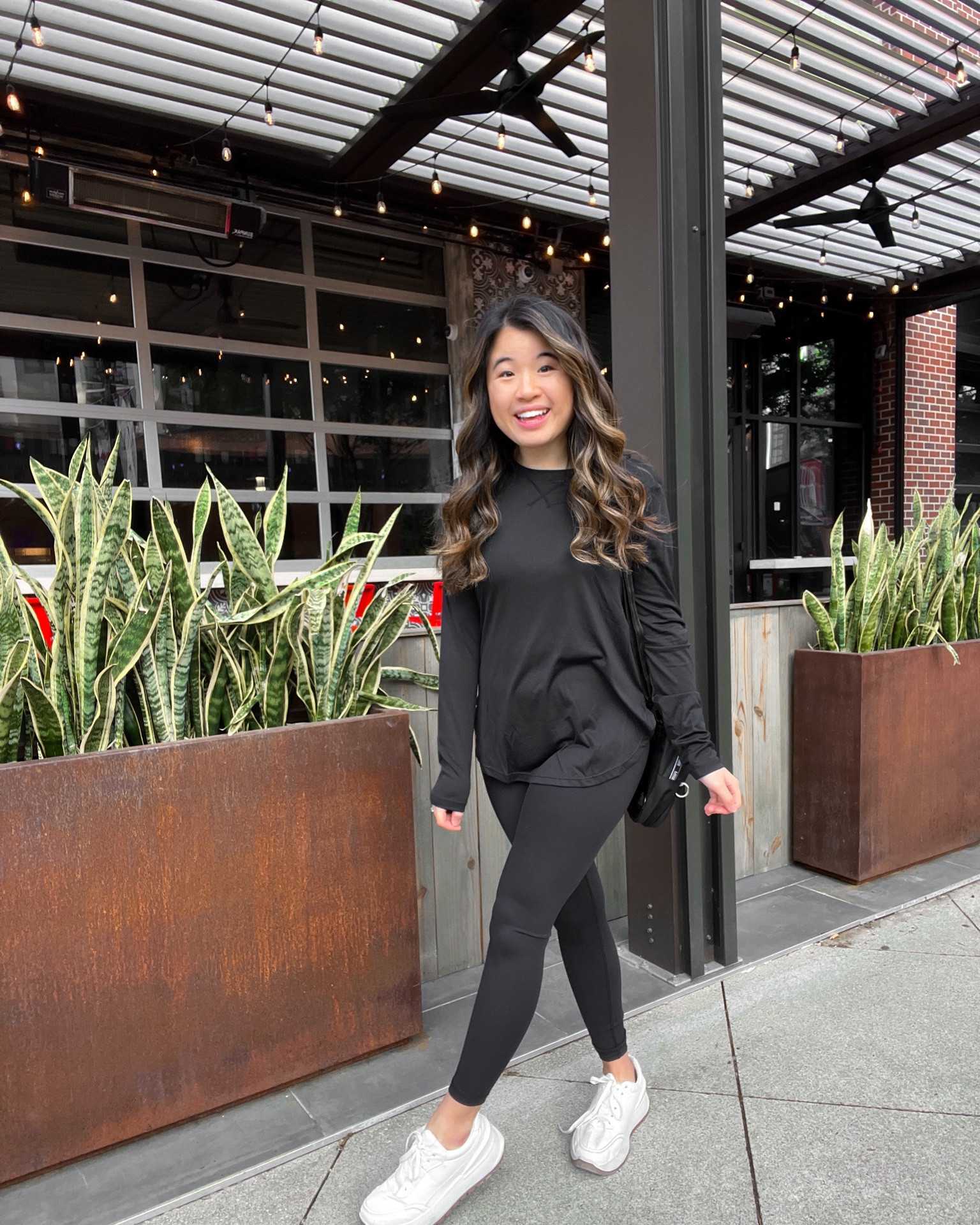 Athleisure outfit inspiration: Black athletic shirt from Amazon (size small), leggings from Fanka (size small), sneakers from Pink Lily Boutique (size 6.5)

#LTKfit #LTKU #LTKunder50