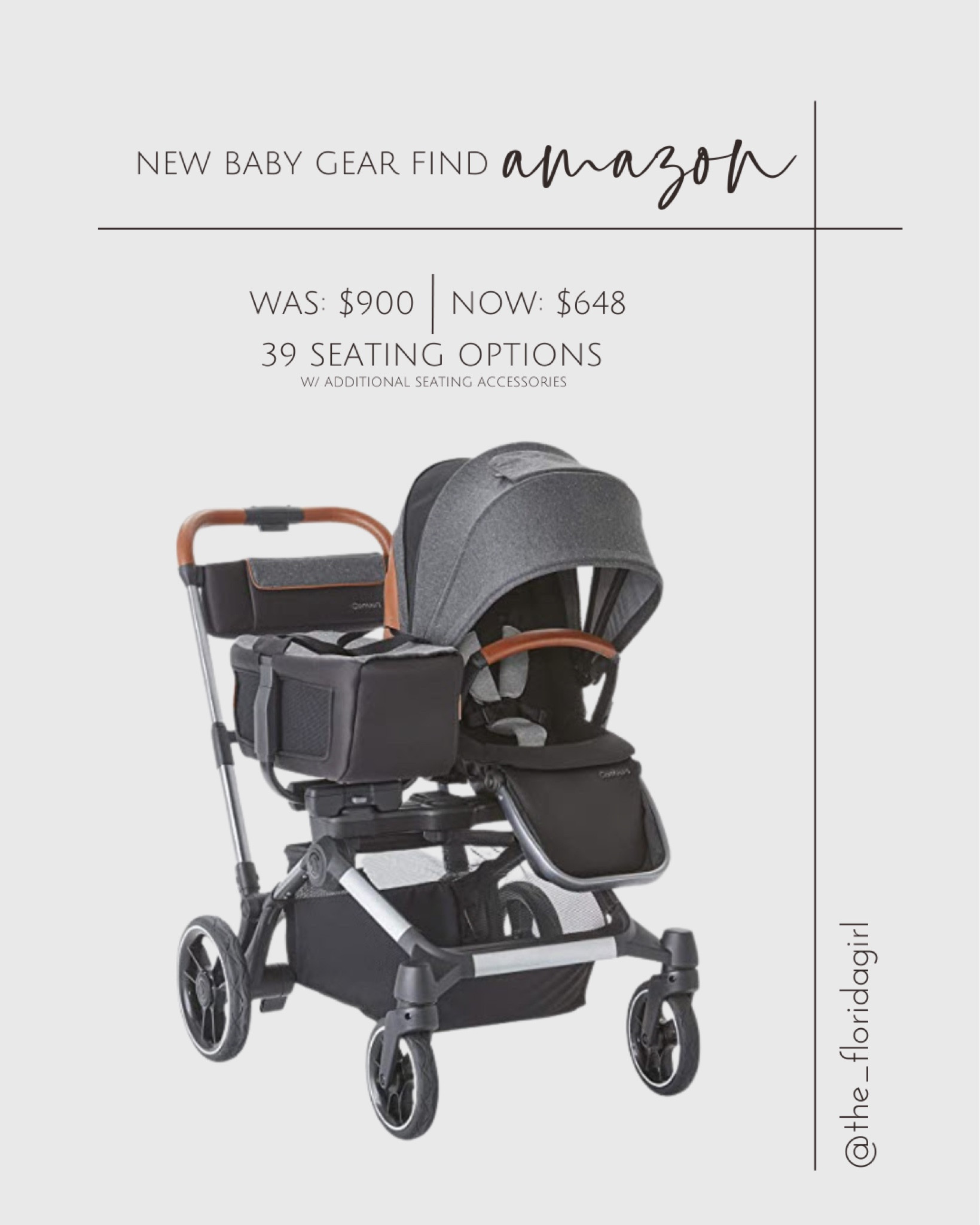 Baby gear you’ll love #baby #babygear #stroller #dupe #savings #amazon #amazonfinds #babyregistry #babystroller #car seat #bassinet #momtobe #babyseat #doublestroller #newmom #kids #newbaby 

#LTKbump #LTKsalealert #LTKfamily