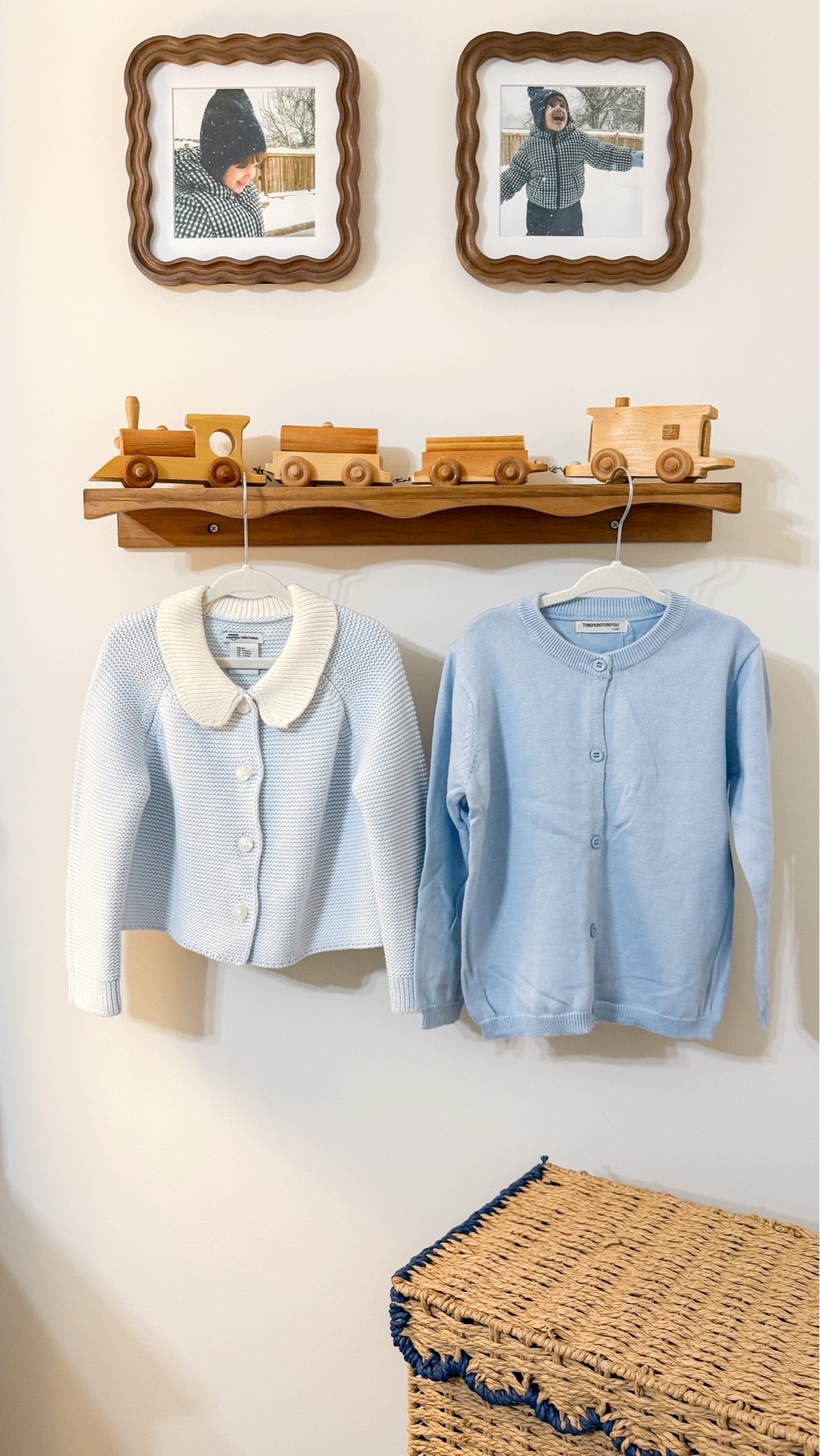Our favorite AFFORDABLE boys cardigans for fall/winter. The Peter Pan collared one runs SMALL—size UP! The plain one is true to size!

#LTKKids #LTKBaby #LTKSaleAlert