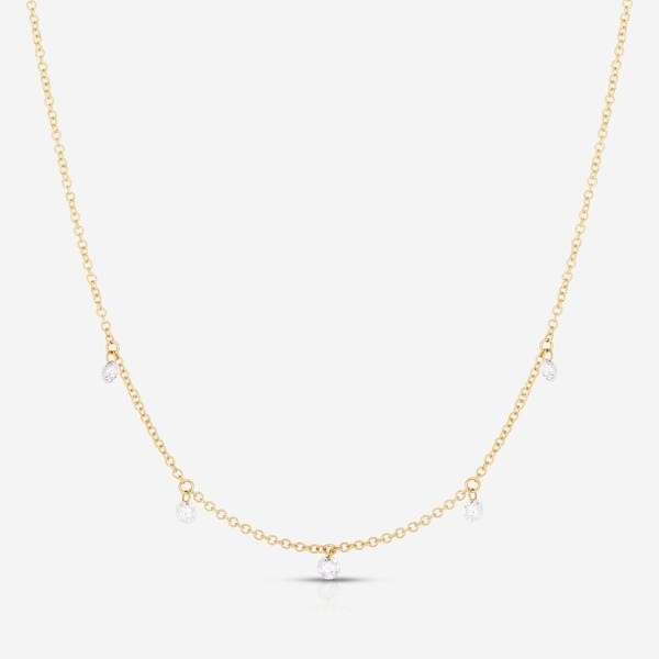 Floating Diamond Necklace | Ring Concierge