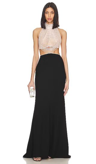 Zara Gown in Black | Revolve Clothing (Global)