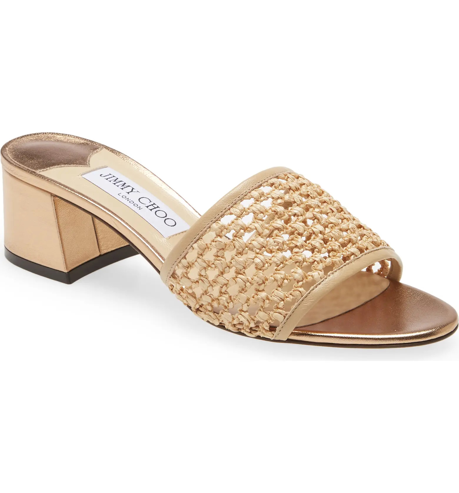 Minea Woven Raffia Sandal | Nordstrom