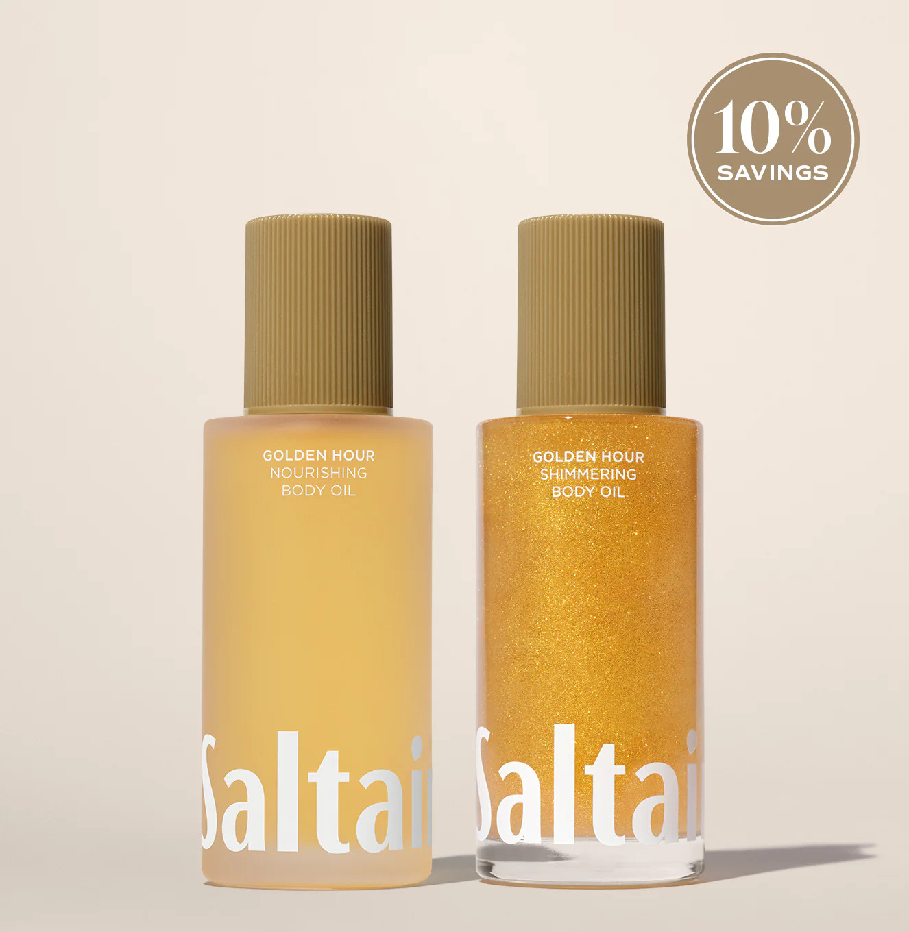 Shimmer + Glow Body Oil Duo | Saltair