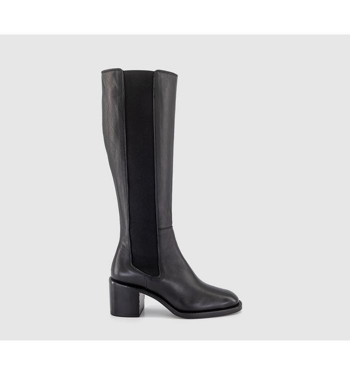 Kendall Chelsea Mid Heel Knee Boots | OFFICE London (UK)