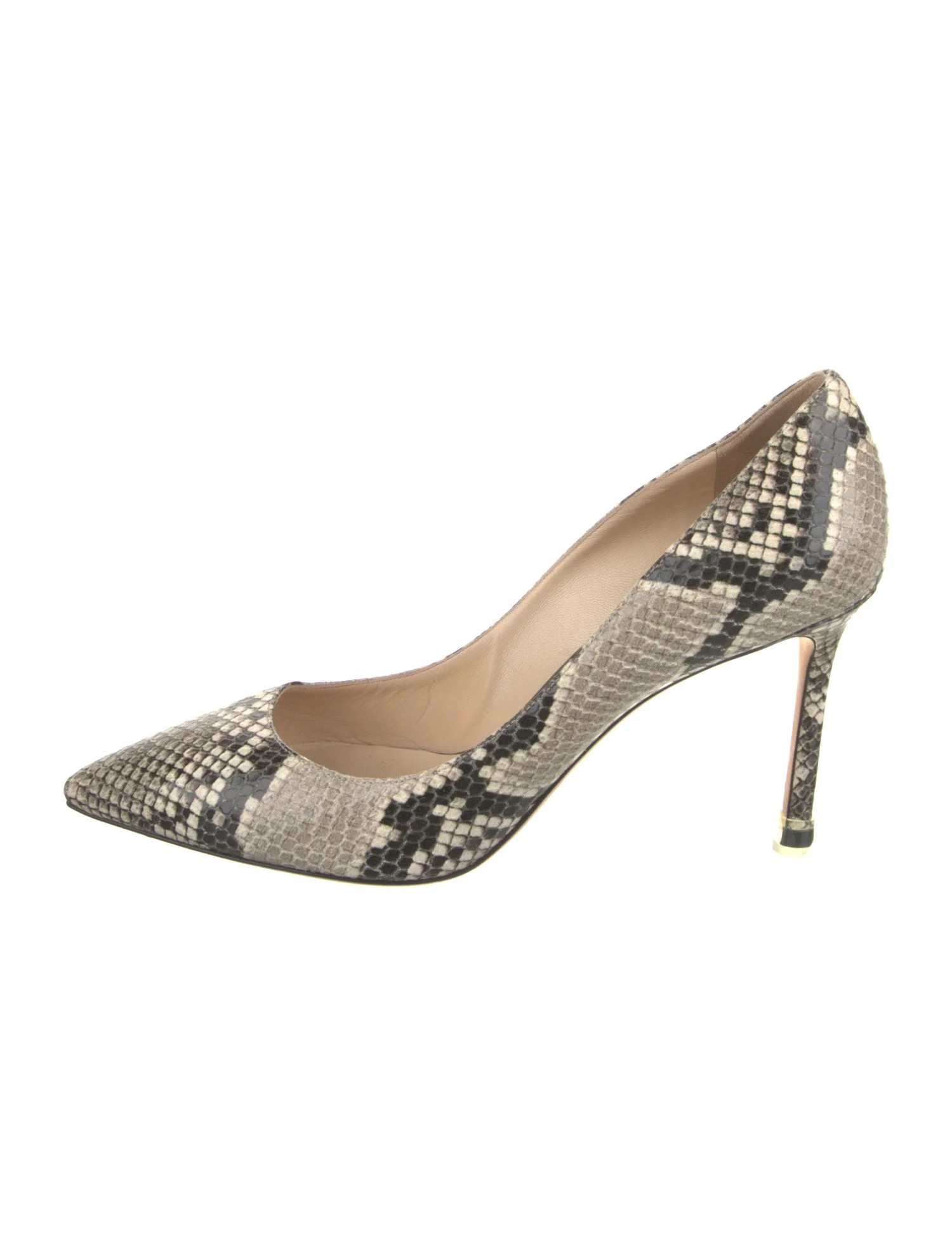Leather Animal Print Pumps | The RealReal