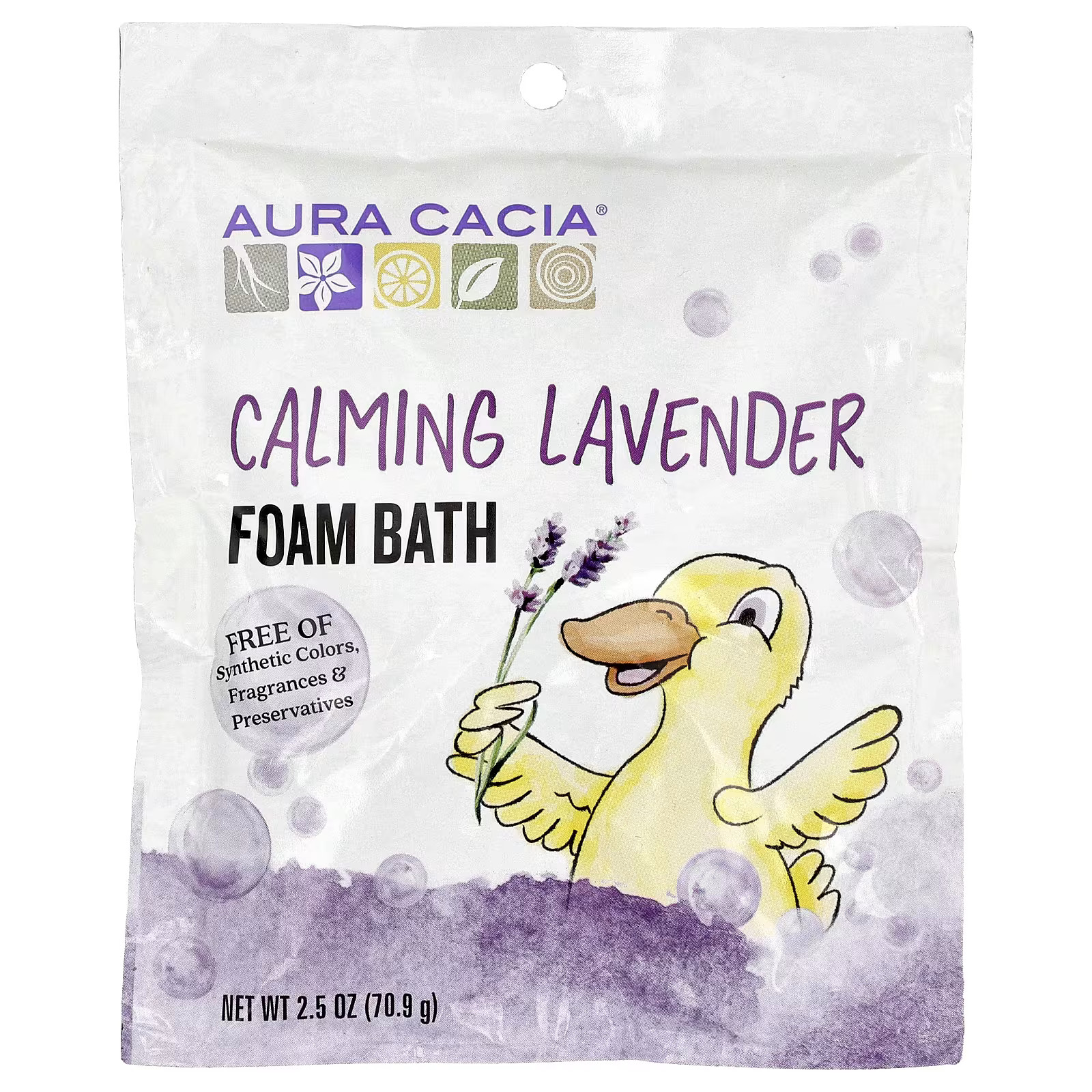 Foam Bath, Calming Lavender, 2.5 oz (70.9 g) | iHerb
