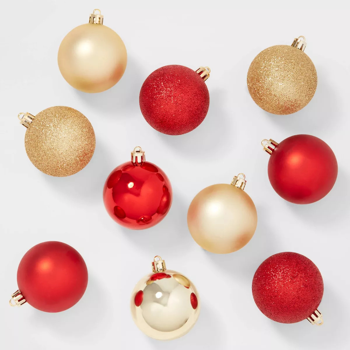 50ct Shatter-Resistant Round Christmas Tree Ornament Set - Wondershop™ | Target